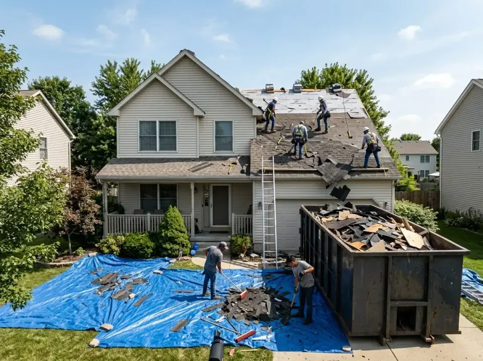 roof-replacement-debris-remova-004 — frequently asked questions, Cheapest Dumpster Rentals in Middletown, OH